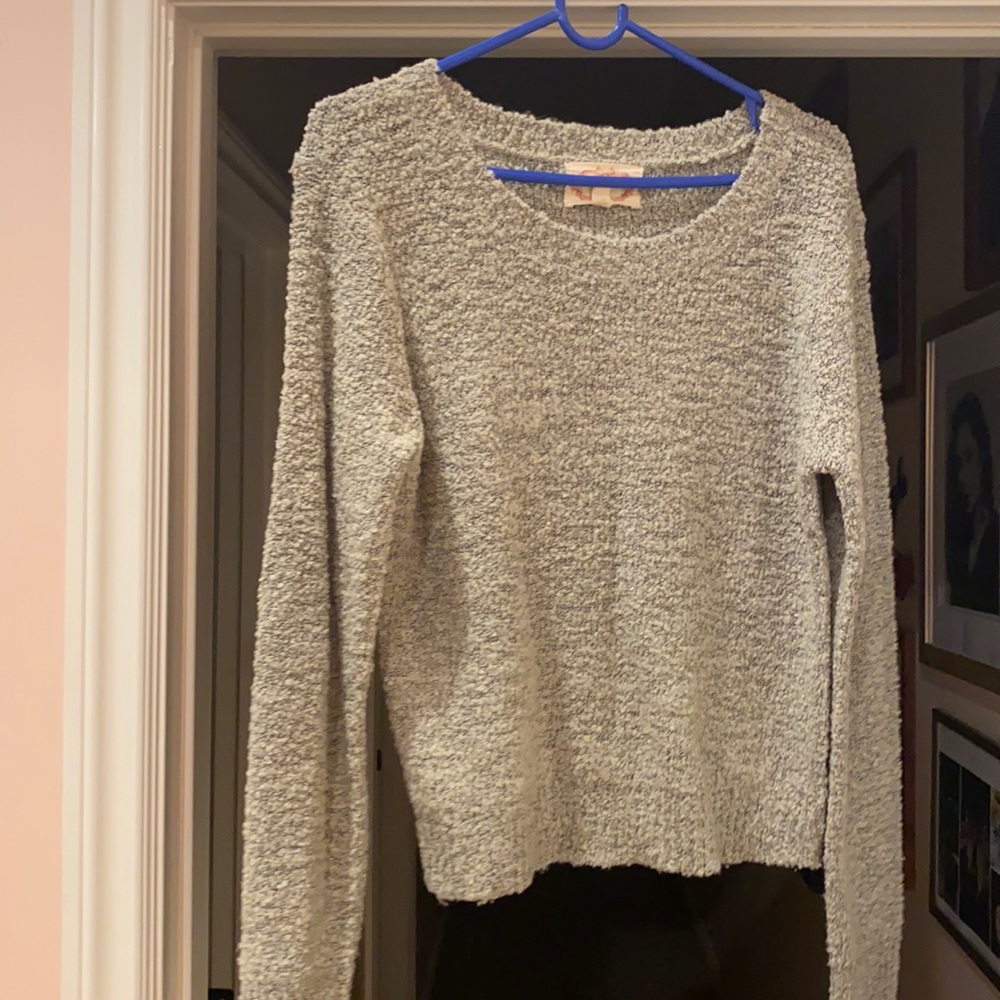 Gray sweater, size M